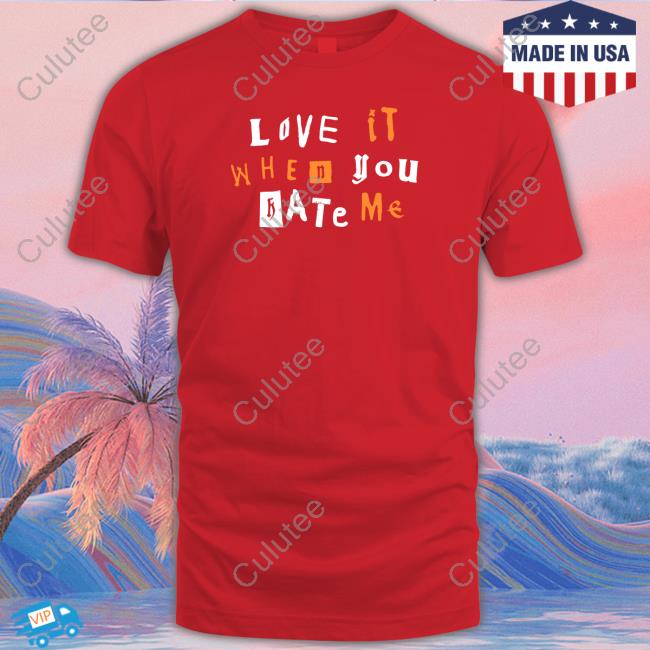 Love It When You Hate Me TankTop Official Avril Lavigne Merch Love It When You Hate Me T Shirts