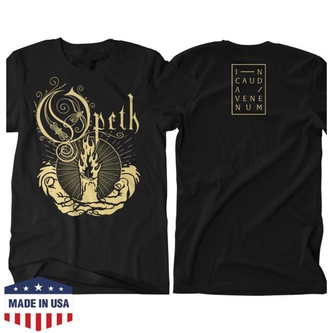 Official Opeth Merch Opeth - 'Candle' New Shirt