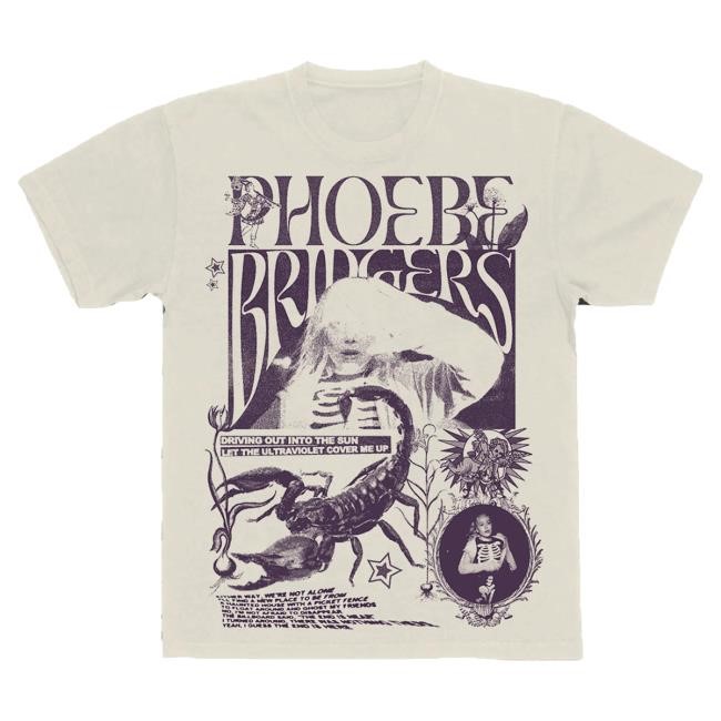 Official Phoebe Bridgers Merch I Know the End New Shirt