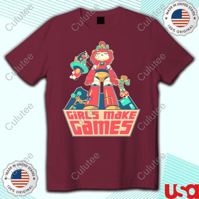 Official Girls Make Games Tee