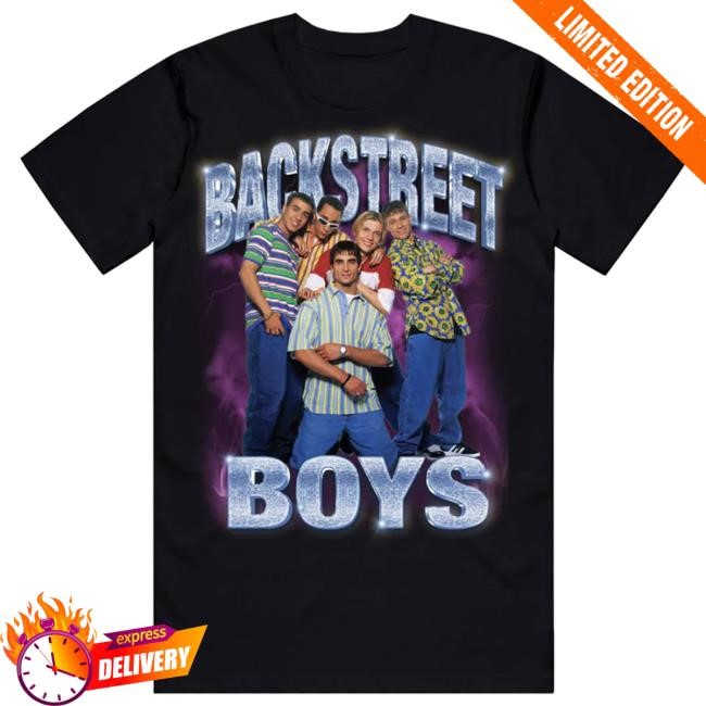 Official Backstreet Boys Merch Store Flashback Bling Tee – Backstreet Boys