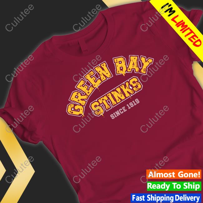 Sotastick Green Bay Stinks Since 1919 T T-Shirt John Randle
