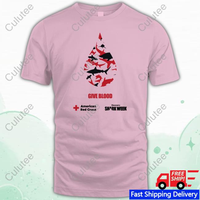 Official Red Cross Shark Week 2022 Crewneck Sweatshirt
