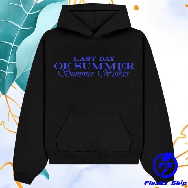 Official Summer Walker Store Ldos 5-Year Long Sleeve Hoodie - Black