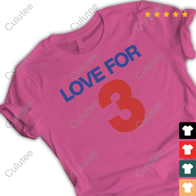Official Love For 3 Shirt