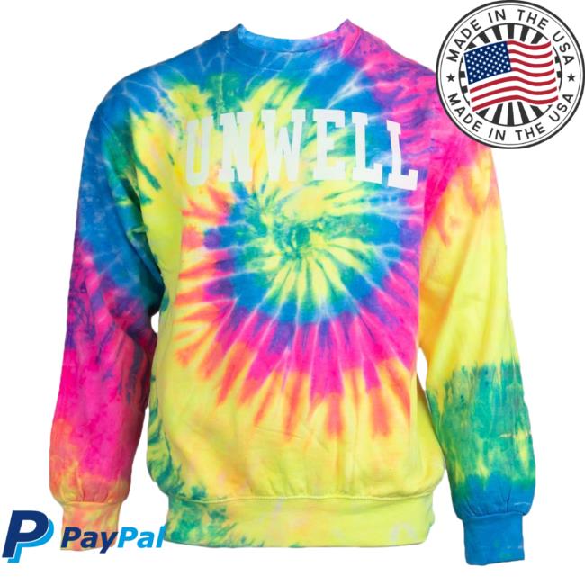 Official Call Her Daddy Apparel Clothing Store Shop CHD Merch Unwell Pullover Hoodie Tie Dye CallHerDaddy Tie-Dye