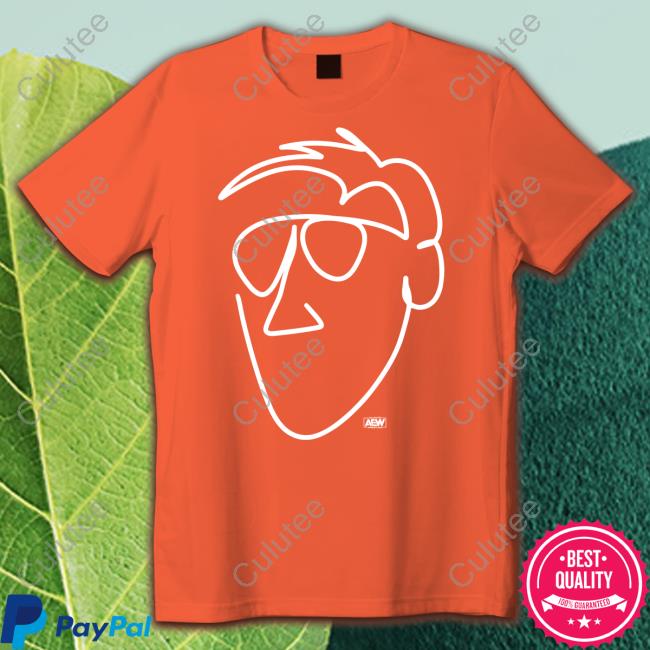 Aew Shop Orange Cassidy One Line Tee The Realest Swerve Strickland