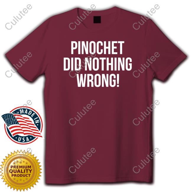 Jeremy Bertino Wearing Pinochet Did Nothing Wrong Hoodie