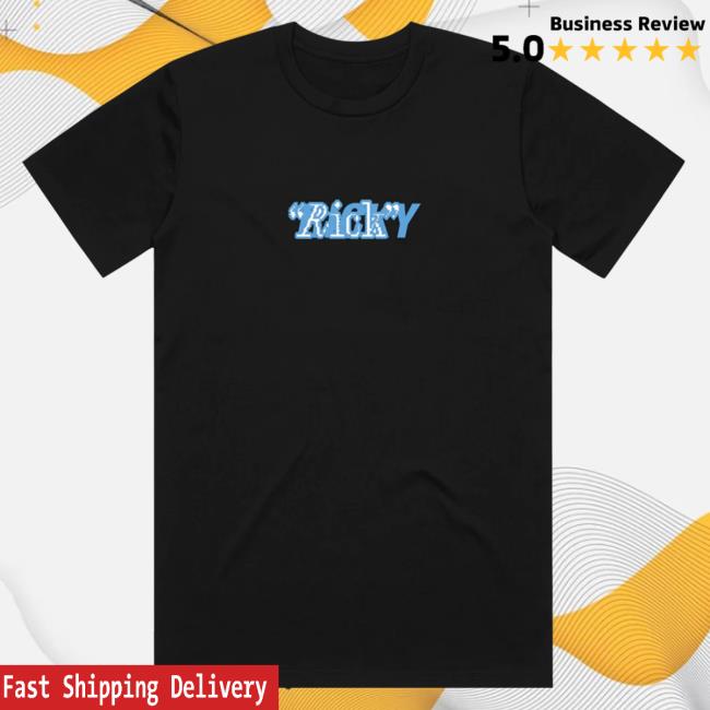 Ricky Montgomery Rick Black Tee Shirt