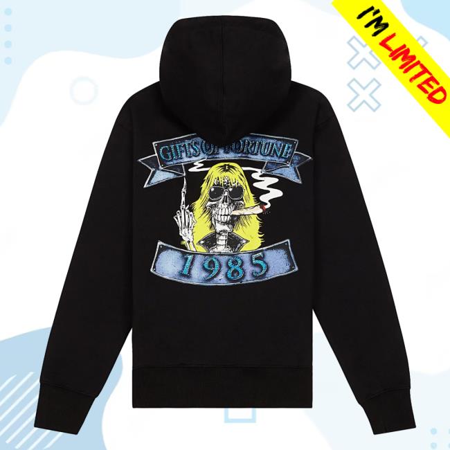 Official Hyde Park Clothing Capsule Nyc Merch Store Gifts Of Fortune Blunt Blowing Pull Over Hoodie Black Capsulenyc