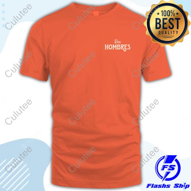 Official Dos Hombres Mezcal Orange Hoodie