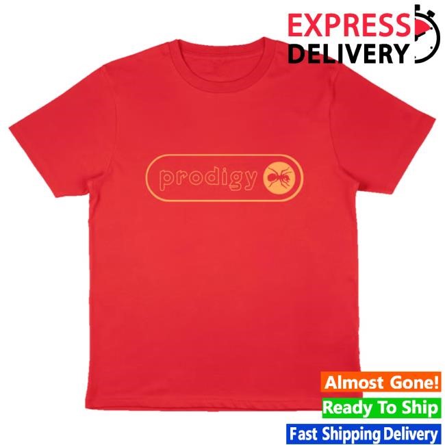 Official The Prodigy Prodigy Lozenge Logo Tees - Red (Mens & Womens Available)