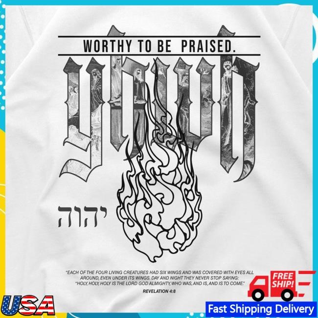 Official God Inspires Clothing Store Prevailer 'YHWH' Staple Tees