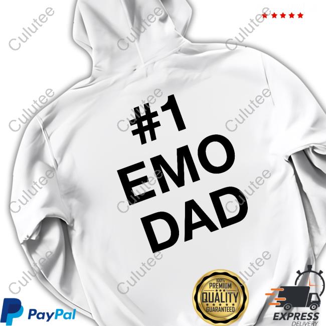 Official #1 Emo Dad T Shirt