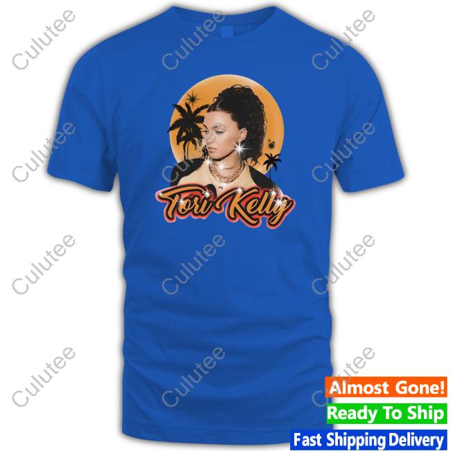 Official Tori Kelly Merch Airbrush Photo T Shirt Torikellymusic