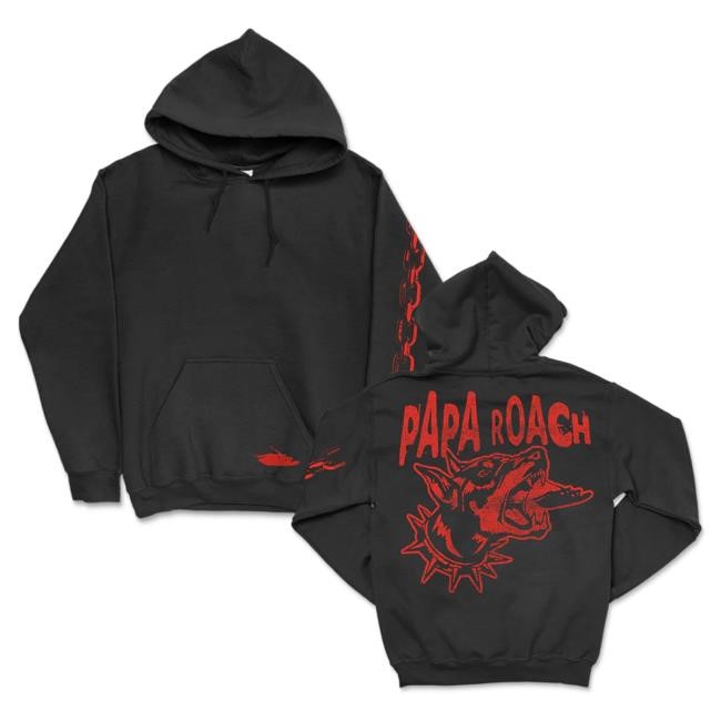 Official Papa Roach Merch Owner Hoodies (Black)