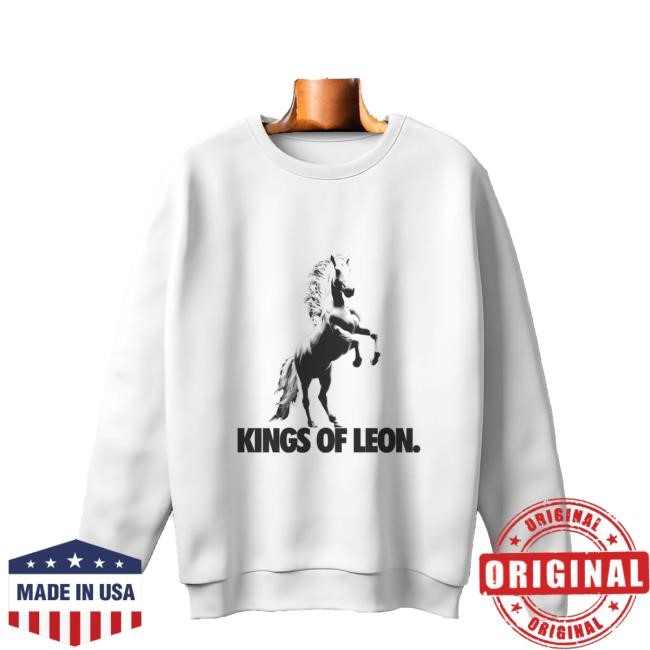 Mustang Kitty Sweatshirt Black - Kings Of Leon