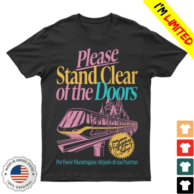The Lost Bros Please Stand Clear New T-Shirt The Lost Bros Merch