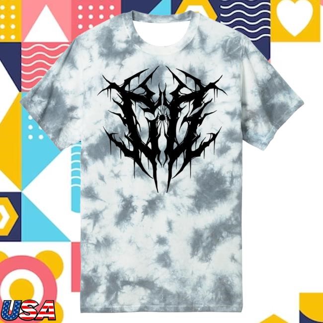 Chelsea Grin Merch Store Chelsea Grin Tie Dye Sigil Hot Shirt Grey Tie Dye Large Logo