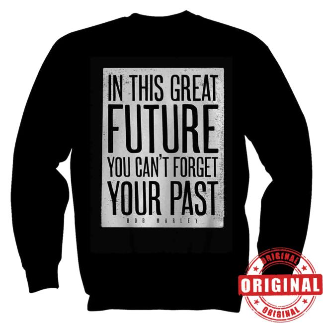 Official Bob Marley Merch Store Shop Bob Marley No Woman No Cry Lyric Crewneck Sweatshirt