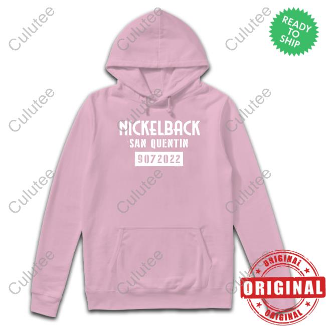 Nickelback Merch San Quentin Single Black Crewneck Sweatshirt Nickelback San Quentin Single Black T Shirt