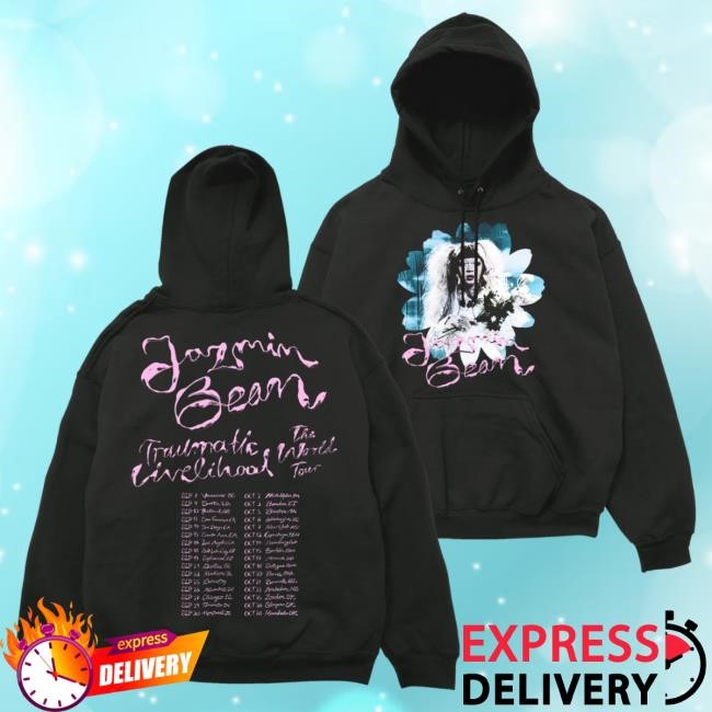 Jazmin Bean Traumatic Livelihood Tour Dateback Hoodie - Jazmin Bean Official Store