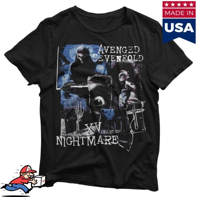 Official Avenged Sevenfold Nightmare - Shirt (Nightmare 15th Anniversary) A7X World