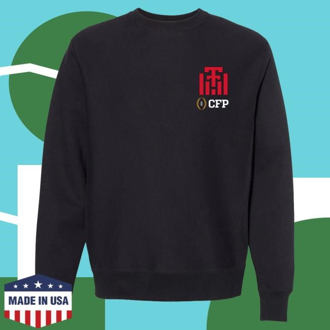 Official Red Raider Outfitter Texas Tech 2025 CFP - Crewneck Sweatshirt- All Yall - BLACK