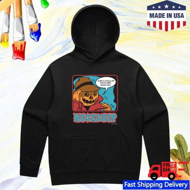 Pumpkin Guy Pullover Hoodie – Black Neck Deep Merch Store Official