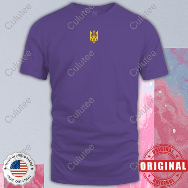 Official Volodymyr Zelensky Ukraine Logo Crewneck Sweatshirt