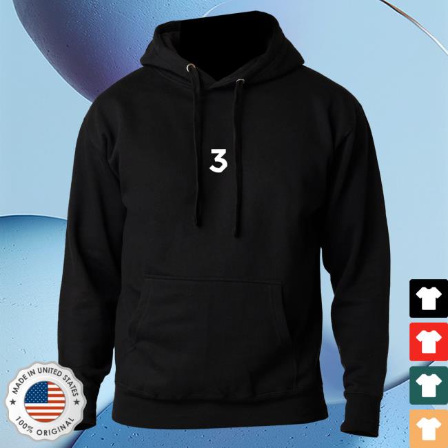 Official Chance the Rapper Merch Store Chance White 3 Black Popover Shirt Chance the Rapper Apparel Clothing ChancetheRapper