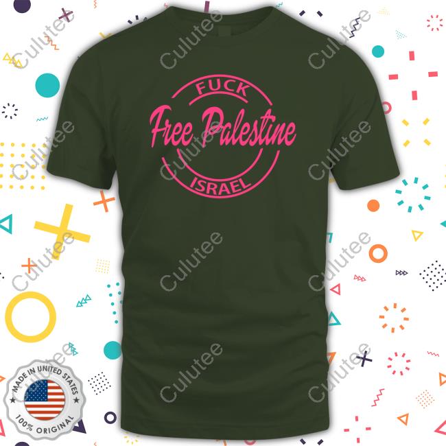 Official Omar Brand New Fuck Free Palestine Israel Tee