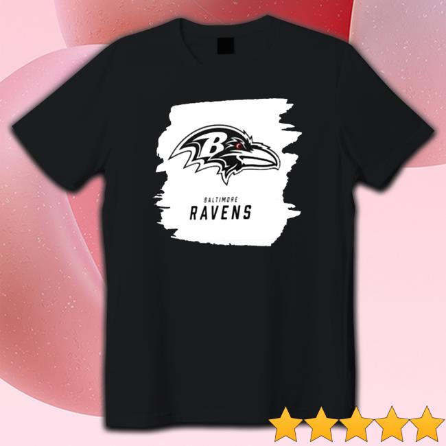 Official Baltimore Ravens New Era Paint Strokes 2022 Tee Shirt