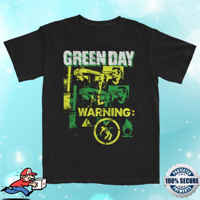 Official Green Day Merch Store Shop Green Day Safe Place Hot Shirt GreenDay
