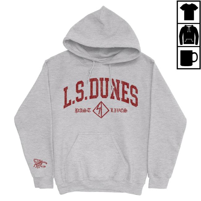 Official Ls Dunes Merch Athletic Logo Pullover Hoodie