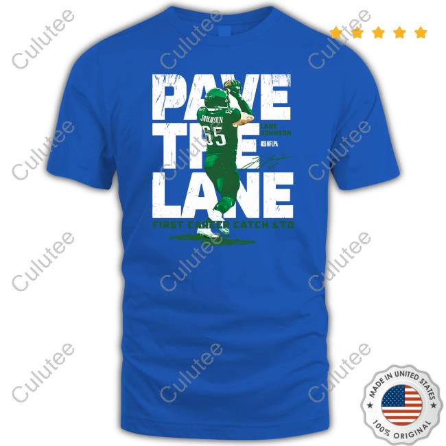Pave The Lane Tee Nick Sirianni