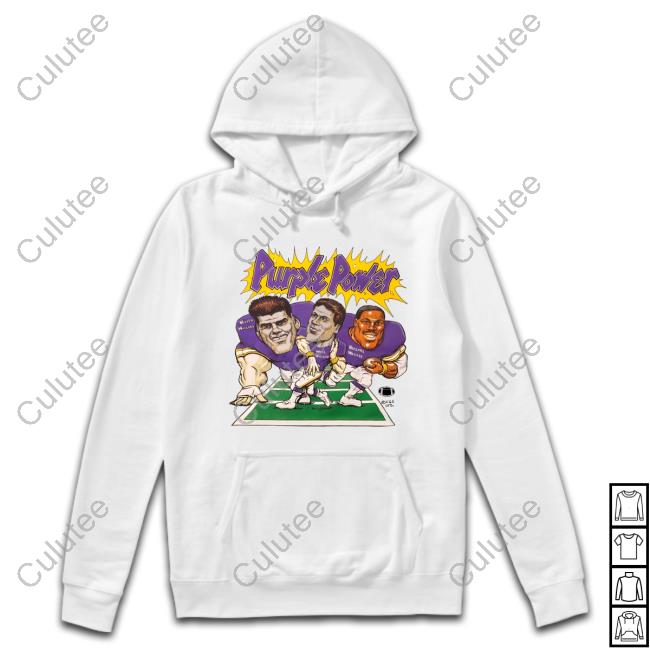 Minnesota Vikings Purple Power Hoodie