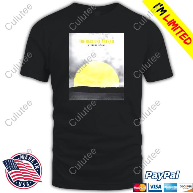 Official The Gaslight Anthem History Book Shirt