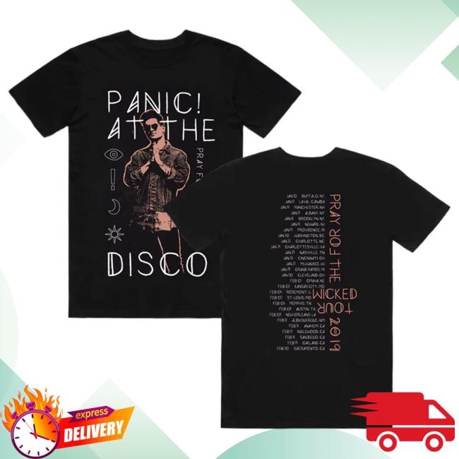 Panic! At The Disco Store Praying Photo Tour Shirt
