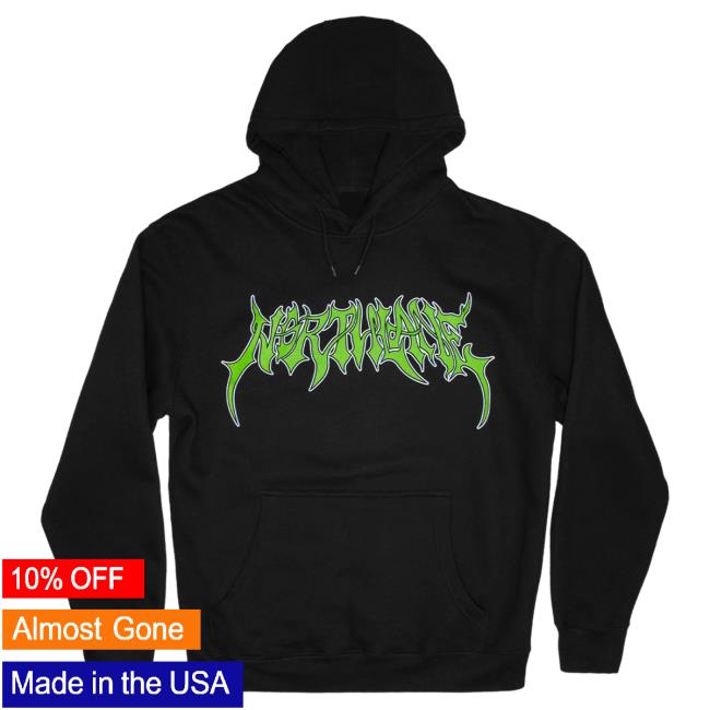 Official Merch Now Northlane Green Logo Black Crewneck MerchNow