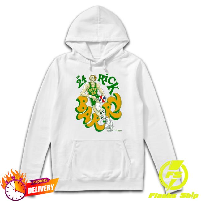 Rick Barry Aba Action Player Hooded Sweatshirt