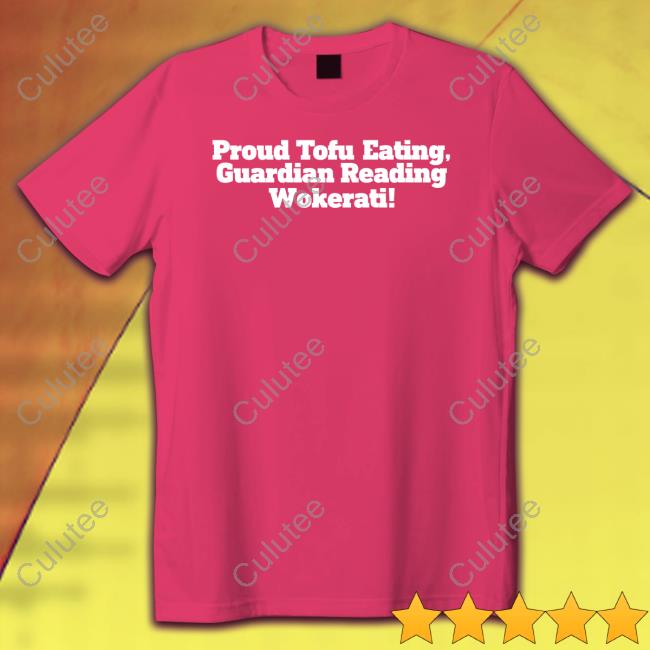 Proud Tofu Eating Guardian Reading Wokerati Short-sleeved T-shirt Sangita Myska