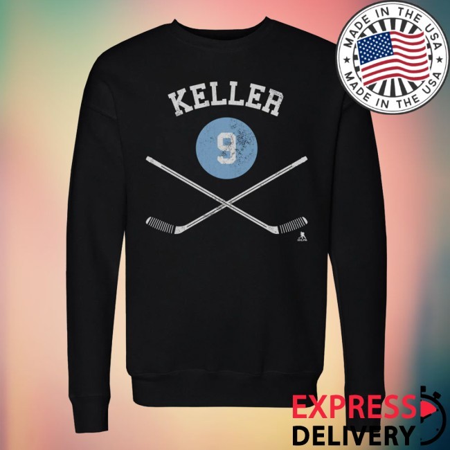 500 LEVEL Clayton Keller Utah Sticks WHT Sweatshirt