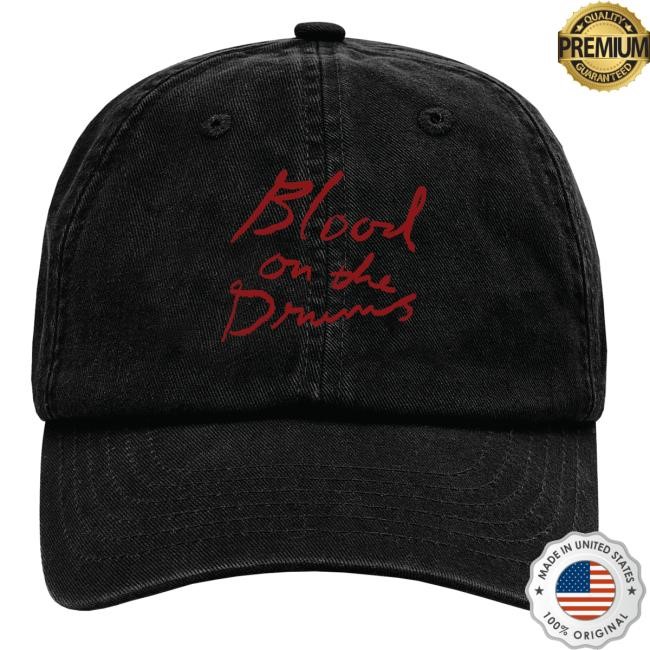 Official Ashton Irwin Merch Shop Blood On The Drums Black Cap Ashton Irwin
