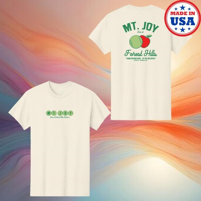 Official Mt Joy Merch Forest Hills 2025 New Shirt