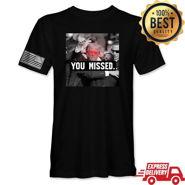 Official Hodgetwins Merch - You Missed Trump Retro Shirt