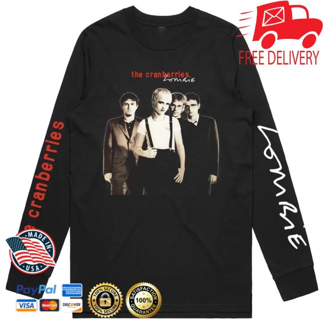 The Cranberries Zombie Black Long Sleeve