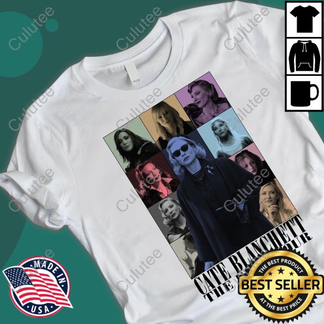 Official Cate Blanchett Characters The Eras Tou Tee Shirt