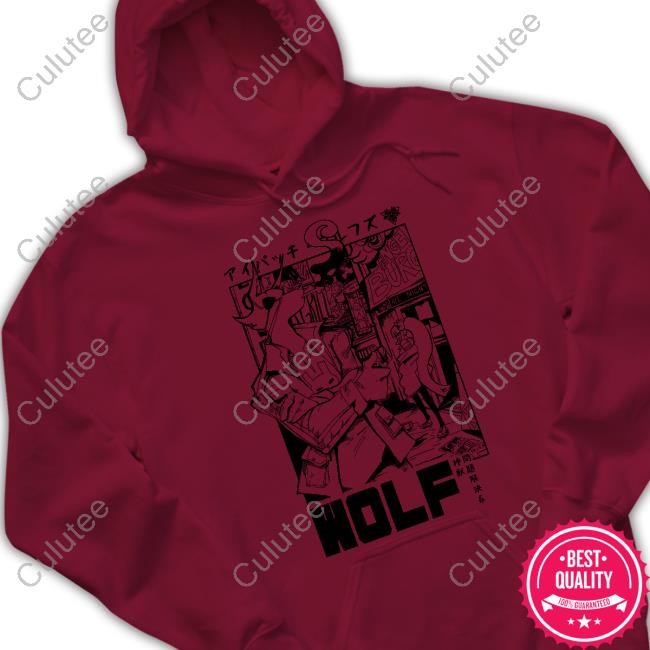 Wolf T Shirt Eyepatch Wolves