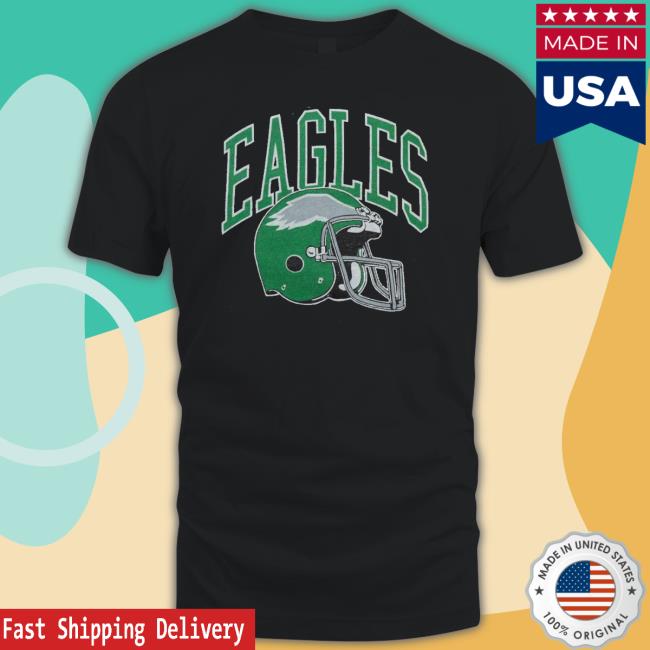 Philadelphia Eagles Helmet Retro Tee